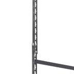Muscle Rack Mensola da garage a soffitto 47"Lx47"Px28"H, colore argento