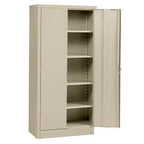 Edsal 36"Wx18"Dx72"H Steel Freestanding Cabinet Beige