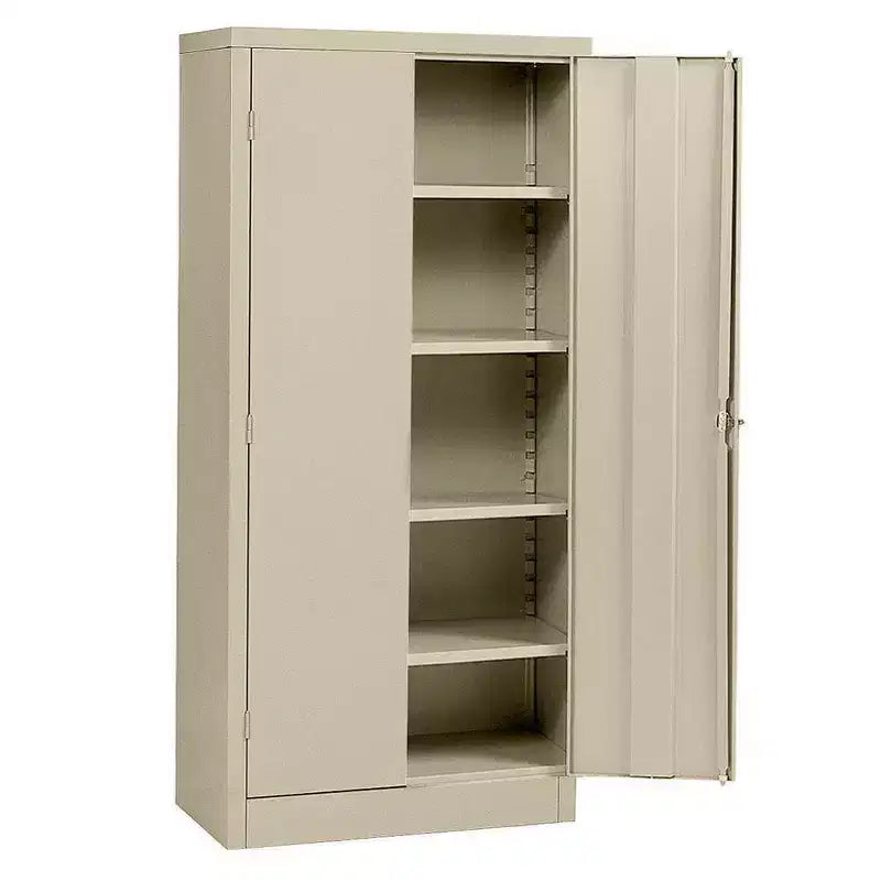 Edsal 36"Wx18"Dx72"H Steel Freestanding Cabinet Beige