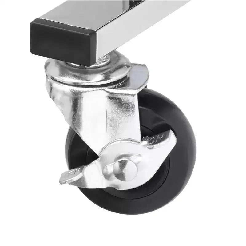 Whitmor Portascarpe a Torre a 10 Livelli, Argento: Scarpiera Autoportante per Armadio, Contiene 50 Paia, Telaio in Ferro e Plastica, Altezza 151 cm