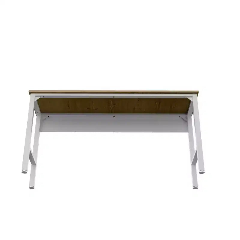 Manhattan Comfort Fortress Set 3.0 Mobile Salvaspazio da Garage con Armadietto e Banco da Lavoro, 3 pz, Bianco