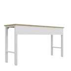 Manhattan Comfort Fortress Set 3.0 Mobile Salvaspazio da Garage con Armadietto e Banco da Lavoro, 3 pz, Bianco