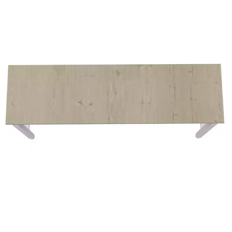 Manhattan Comfort Fortress Set 3.0 Mobile Salvaspazio da Garage con Armadietto e Banco da Lavoro, 3 pz, Bianco