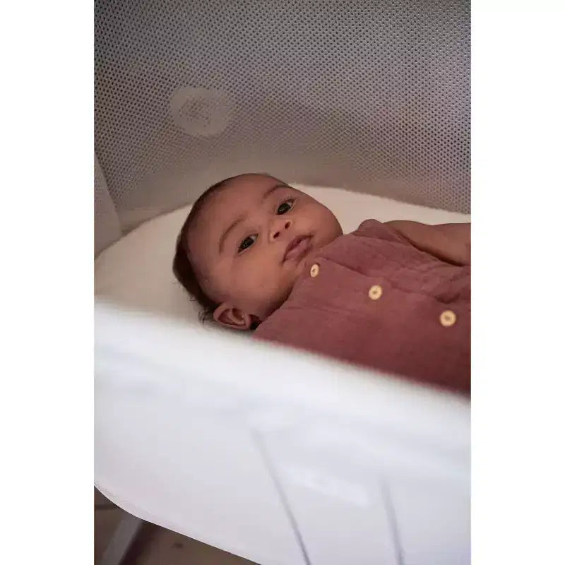 BabyBjorn Baby Cradle - Ivory: Culla/Lettino da affiancare, Moderno, Funzione a dondolo, Facile da trasportare