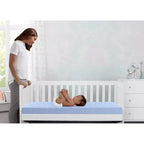 Delta Children Breathe Materasso - Materasso Traspirante per Lettino e Bambini con Cloud Core: 14 cm di Spessore, Ipoallergenico, 5.4 kg