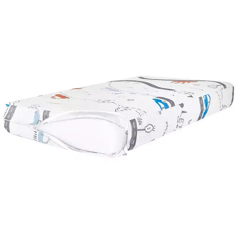 Dream On Me Materasso per culla e bambino 150 Coil Inner Spring On The Go - Bianco: Ipoallergenico, 2 stadi, Lato rigido/Lato morbido, Spessore 15 cm