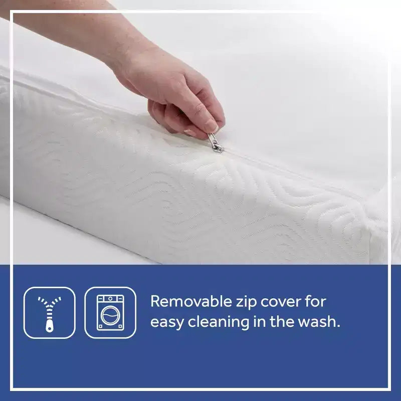 Sealy OmniPedic Refresh Materasso per Culla a 2 Stadi in Maglia Traspirante - Bianco Sporco: Ipoallergenico, Rivestimento Impermeabile, Schiuma Rigida/Morbida, Schiuma ad Alta Densità