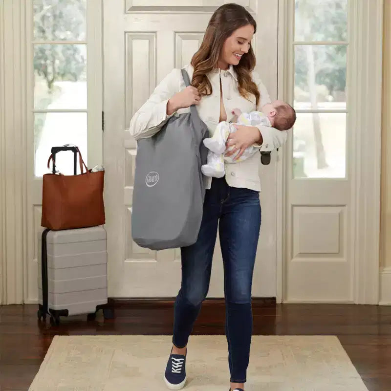 Graco Pack 'n Play Day2Dream Travel Bassinet Playard - Lo: Capacità massima di peso 14,5 kg, fasciatoio, borsa per il trasporto
