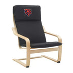 Sedia d'accento NFL Chicago Bears in legno curvato