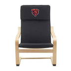 Sedia d'accento NFL Chicago Bears in legno curvato