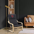 Sedia d'accento NFL Chicago Bears in legno curvato
