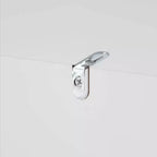 Mobiletto da bagno salvaspazio RiverRidge Monroe da posizionare sopra il WC, con ripiano regolabile - Bianco