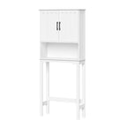 Mobiletto da bagno salvaspazio RiverRidge Monroe da posizionare sopra il WC, con ripiano regolabile - Bianco