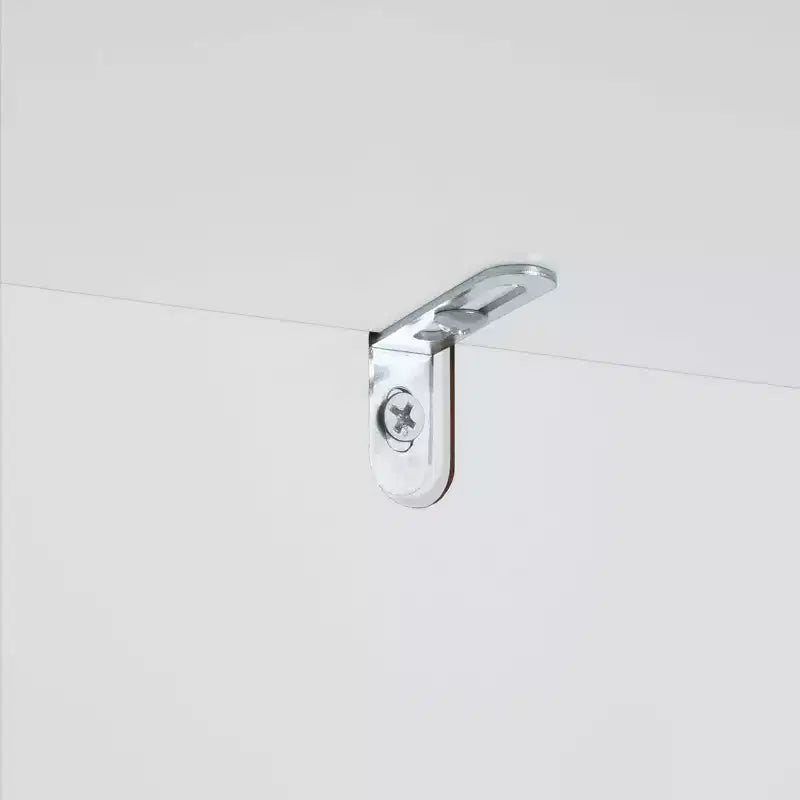 RiverRidge Ashland Armadietto stretto per bagno e lavanderia a un'anta con cassetto e ripiani regolabili - Bianco