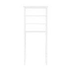 Dover Over the Toilet Organizer with Open Shelving White - Alaterre Furniture