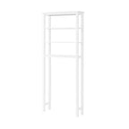 Dover Organizzatore da sopra il WC con ripiani aperti Bianco - Alaterre Furniture