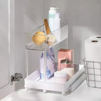 Vassoio lungo scorrevole con contenitore trasparente - Brightroom™