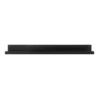 Kate & Laurel All Things Decor Mensola a Muro Mezzo Modern 91 cm in Metallo Nero: Montaggio a Parete, Nessun Assemblaggio Richiesto
