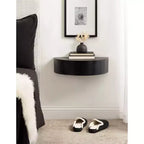 Kate & Laurel All Things Decor 20"x11"x6" Mensola a Muro Reid Nera