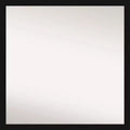 28" x 28" Non-Beveled Avon Black Narrow Wall Mirror - Amanti Art