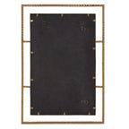 Howard Elliott Specchio da parete e d'accento con cornice in metallo Gavin 33"x23": Rettangolare in ferro, Nessun assemblaggio, Arredamento moderno