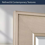 Head West 18"x24" Specchio da Parete e Bagno Elegante in Nichel Spazzolato Pave