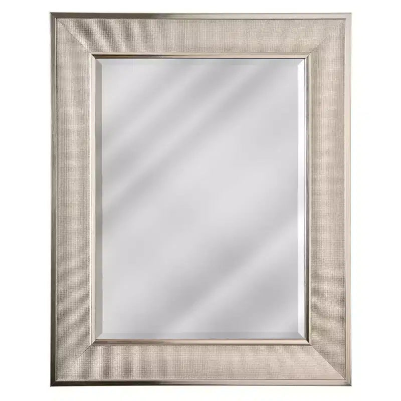 Head West 18"x24" Specchio da Parete e Bagno Elegante in Nichel Spazzolato Pave