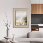 Head West 18"x24" Specchio da Parete e Bagno Elegante in Nichel Spazzolato Pave