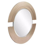 Specchio da parete rettangolare incorniciato Antoni Smokey Gray 36"x24" Howard Elliott: stile moderno, MDF