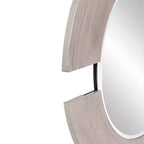 Specchio da parete rettangolare incorniciato Antoni Smokey Gray 36"x24" Howard Elliott: stile moderno, MDF