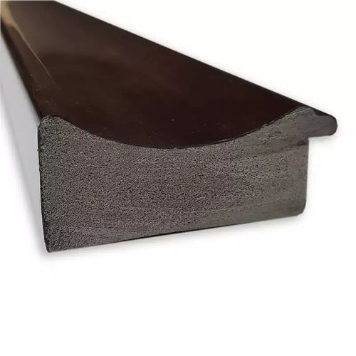 Miroir mural marron grain de café 104 x 74 cm sans biseau - Amanti Art