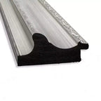 Specchio da Parete Parlor Non Smussato 42" x 30" color Argento - Amanti Art