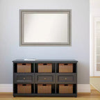 Specchio da Parete Parlor Non Smussato 42" x 30" color Argento - Amanti Art
