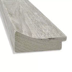 Specchio da parete incorniciato Dove 24" x 30" color grigio chiaro - Amanti Art: rettangolare moderno bisellato, cornice in polistirolo, da parete