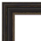 Specchio intero per porta 19" x 53" color bronzo senza smusso - Amanti Art: Cornice in polistirene, accessori di montaggio inclusi