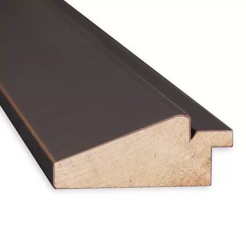Specchio da parete in legno bronzo Lara smussato 41" x 29" - Amanti Art: Rettangolare moderno, nessun assemblaggio richiesto