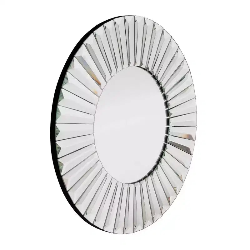 Specchio da Parete Rettangolare Apollo Howard Elliott 60"x20", Nero Opaco