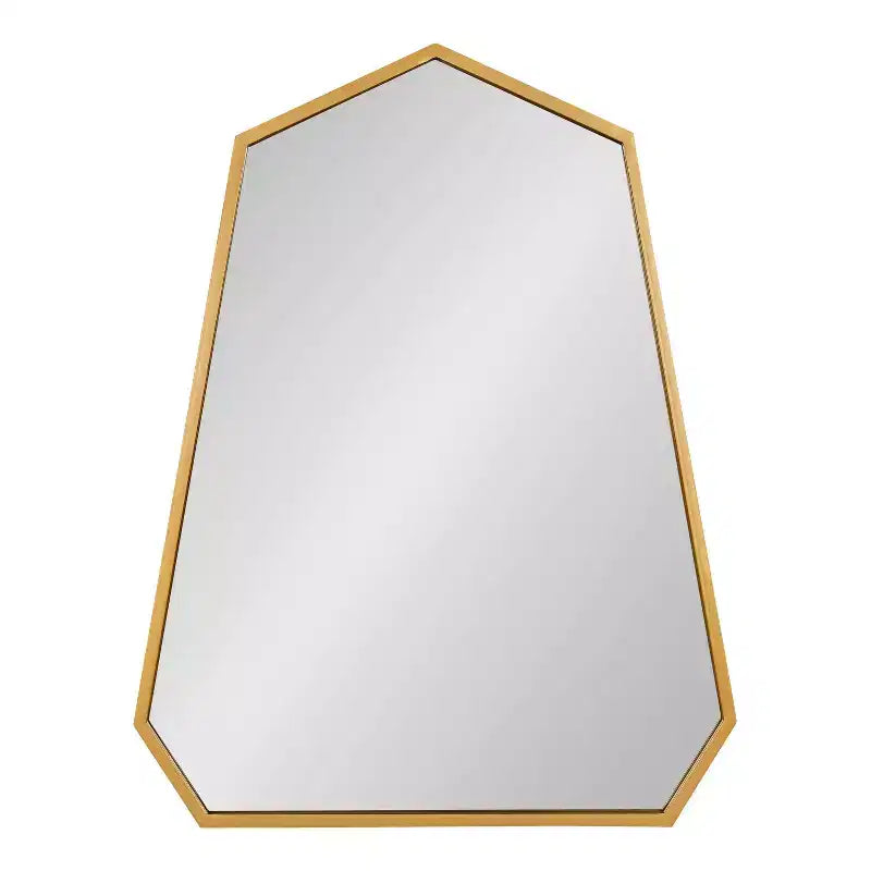 Specchio da parete incorniciato Hammell 23" x 30" color oro - Kate & Laurel All Things Decor