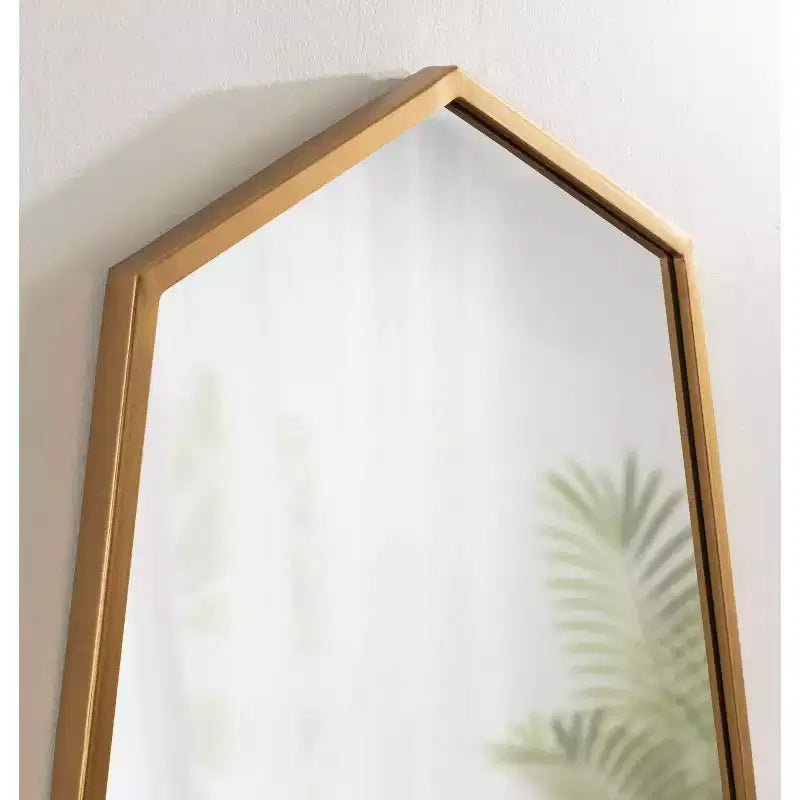 Specchio da parete incorniciato Hammell 23" x 30" color oro - Kate & Laurel All Things Decor