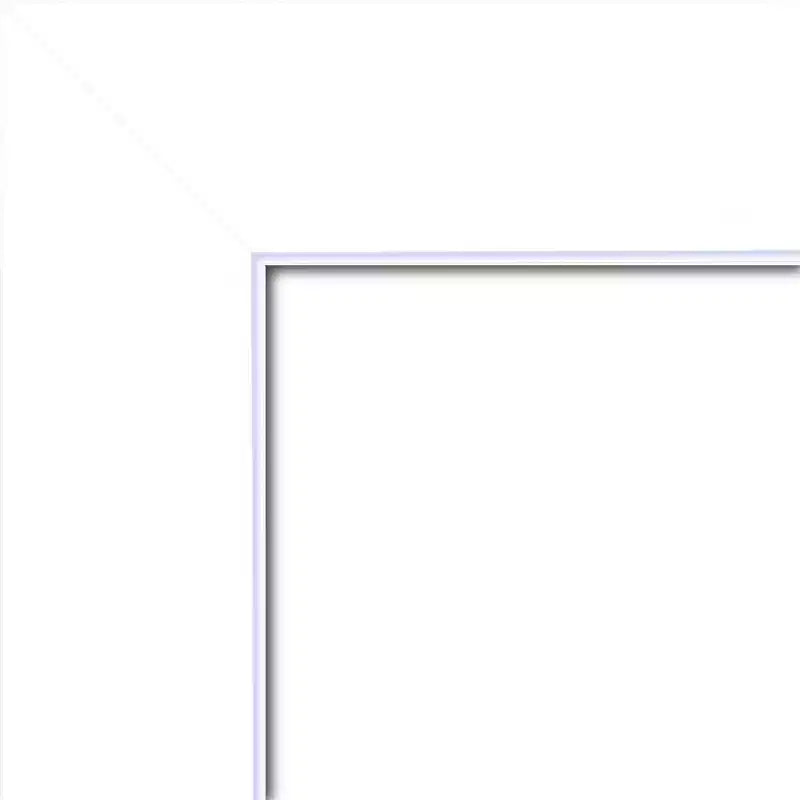 Specchio da parete per bagno in legno Corvino non smussato 31" x 31" bianco - Amanti Art: Design quadrato moderno, include hardware di montaggio