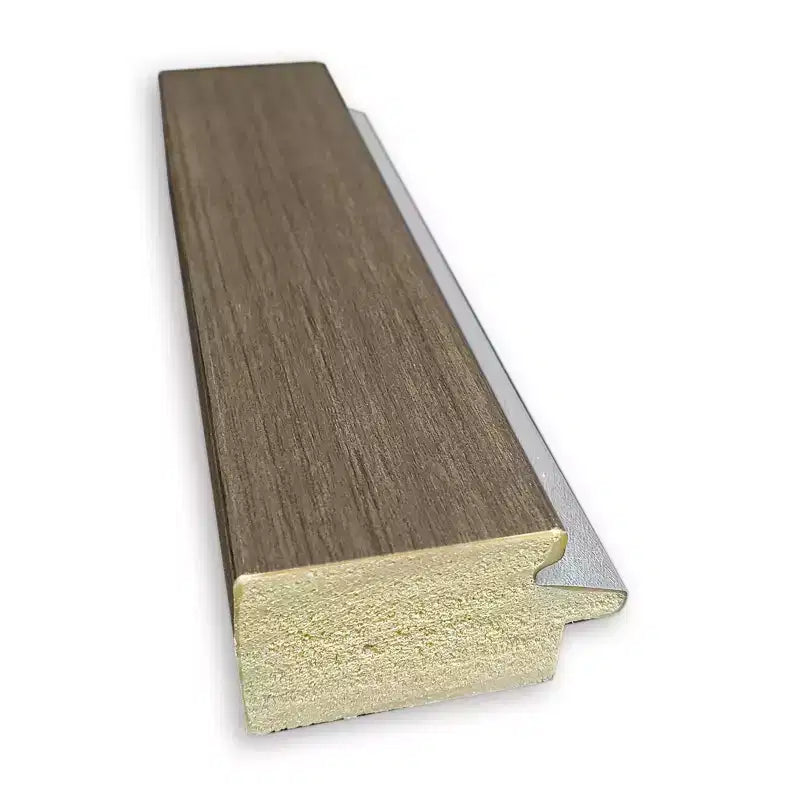 Specchio da parete stretto 31" x 25" non smussato Eva Brown - Amanti Art