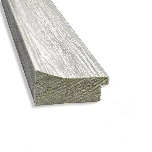 Specchio da parete stretto da 42" x 31" senza smussatura grigio tortora - Amanti Art