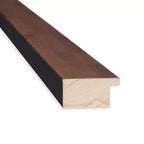 Specchio Amanti Art da 17" x 51" per porta, in legno di noce americano chiaro non smussato modello Fresco