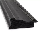 Specchio da parete per bagno nero "Naufragio" senza smusso, 106,7 cm x 76,2 cm - Amanti Art: specchio rettangolare, cornice in polistirene, montaggio a parete