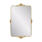 Howard Elliott 26"x40" Wanstead Park Gold Gilded Rectangular Vanity Mirror