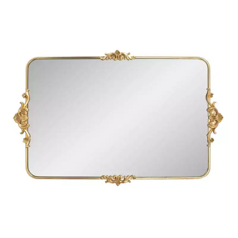 Specchio da parete rettangolare 26"x40" Howard Elliott Wanstead Park con cornice dorata
