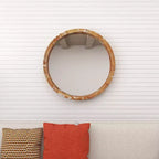 Specchio da Parete Vintage Marrone - Olivia & May