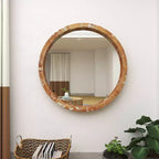 Specchio da Parete Vintage Marrone - Olivia & May