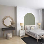 Specchio da parete in metallo con cornice ad anelli sovrapposti oro - Olivia & May: Stile contemporaneo, cornice in ferro, 38.38"
