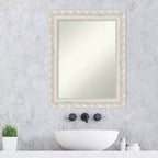 Specchio da parete in legno Opera 24"x30", rettangolare moderno, nessun montaggio - Amanti Art